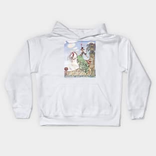 Princess Minon-Minette by Kay Nielsen Kids Hoodie